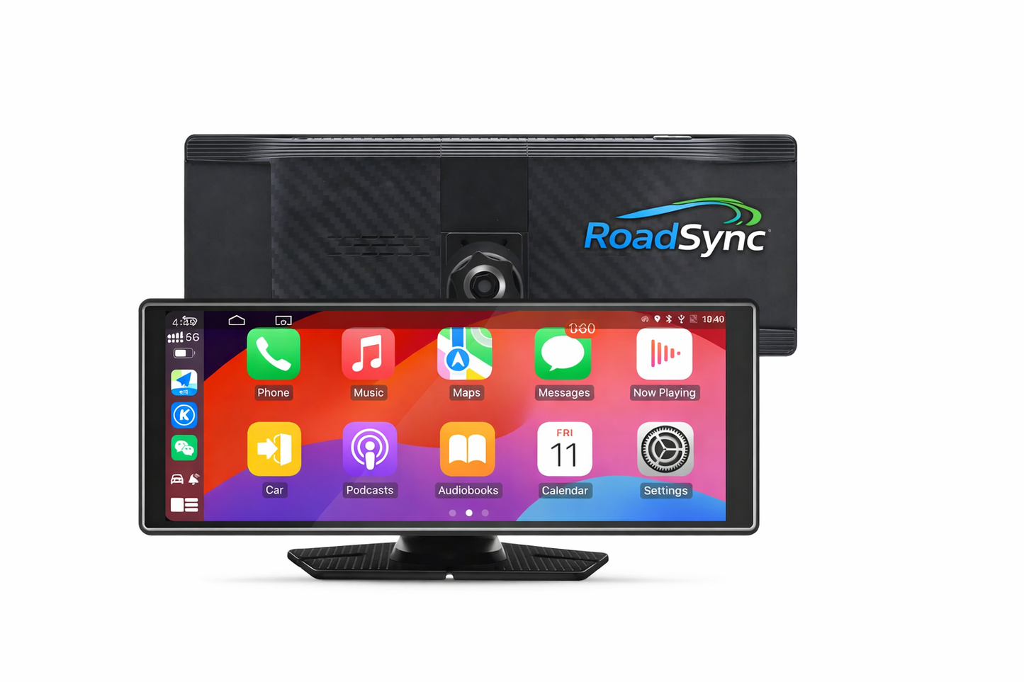 4K Double Recording Car Camera with CarPlay & IPS Screen