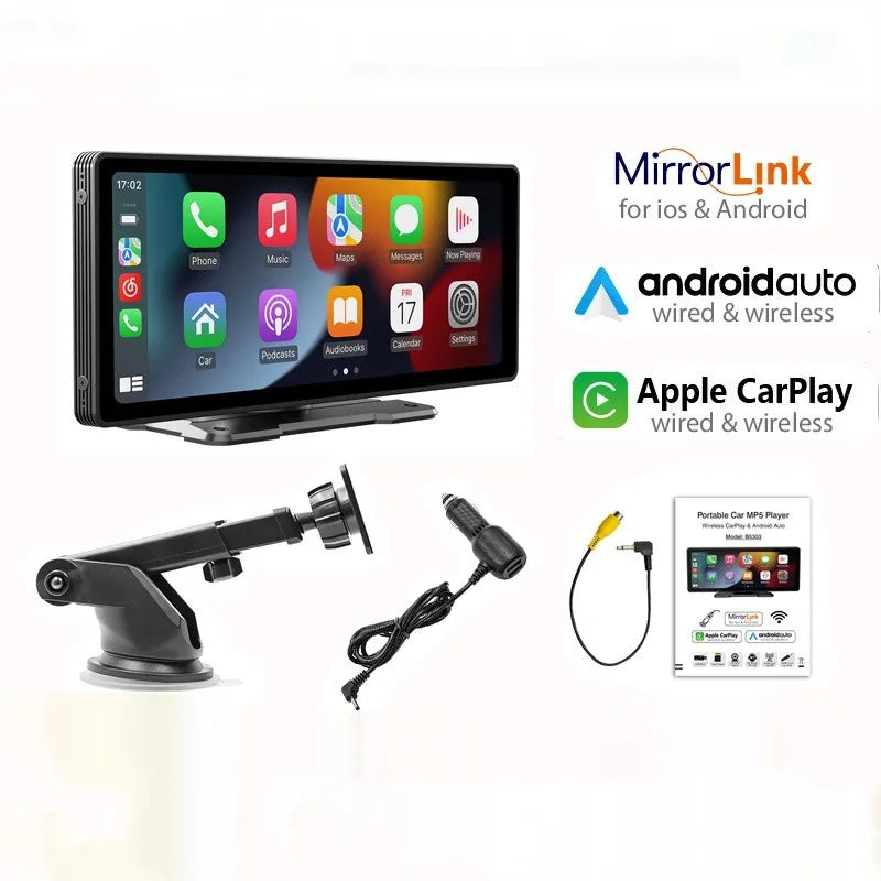4K Double Recording Car Camera with CarPlay & IPS Screen
